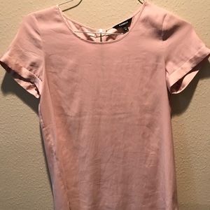 Express Silky Blush Pink top
